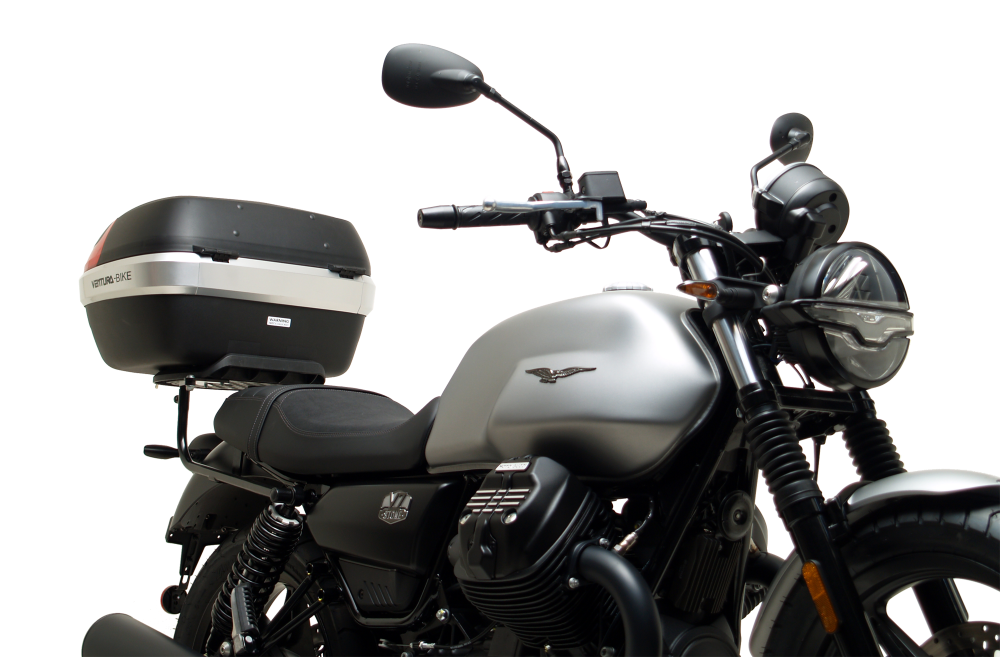 Moto guzzi- Top Case Deluxe - 65 L - Moto Guzzi California de 2012 à 2018 -  Noir- CM262801 – Kustom Store Motorcycles