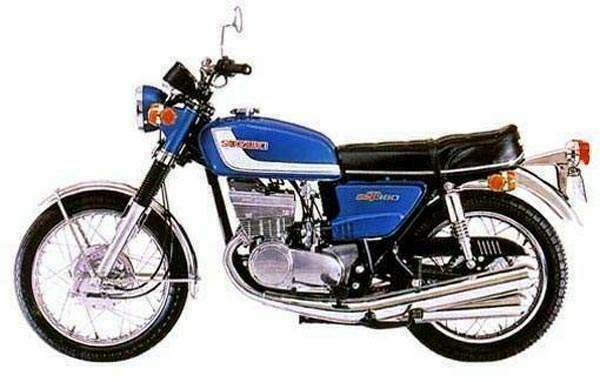 グリッピーブロの弟  SUZUKI GT380 Suzuki GT 380 J, K, L (72-74) – Ventura MCA