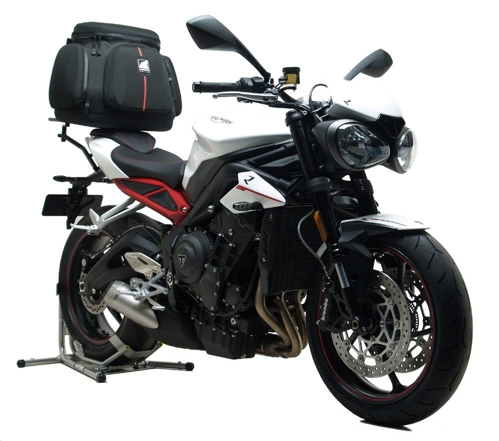 Street triple deals 675 luggage