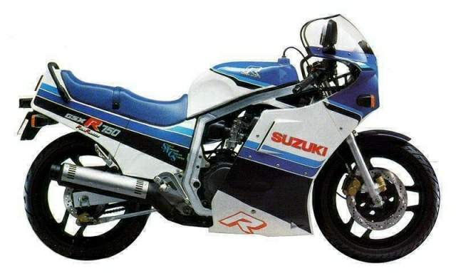 Suzuki GSXR 750 F, G